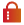Red padlock icon